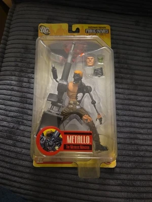 Figura de acción DC Direct Metallo sin usar, en caja Public Enemies Superman/Batman Serie 1 Foto 1 de 4