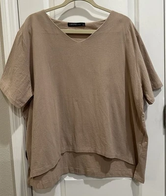 Top de mujer Zanzea Collection manga corta 5XL Foto 1 de 4