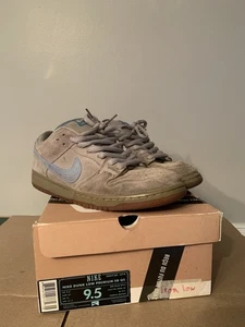 Nike SB Dunk Low Iron para hombre 10 gris medio/azul universitario 304292-022 - Imagen 1 de 5