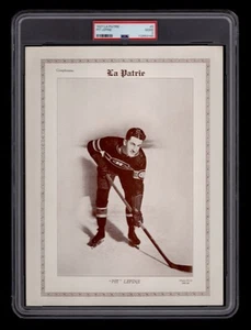 PSA 2 PIT LePINE 1927 La Patrie Hockey Card #5 THE ONLY ONE EVER GRADED - Picture 1 of 2