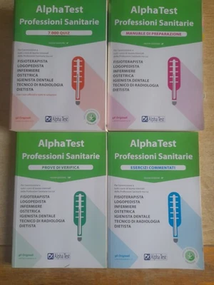 Alpha Test Professioni sanitarie Kit di preparazione 9a ed. Alpha Test 4 Volumi - Immagine 1 di 4