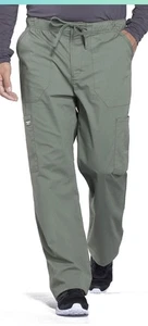 Scrubs Cherokee Workwear Herren Cargo Hose 140S oliv Größe Large kurz - Bild 1 von 6
