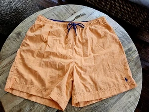 Polo Ralph Lauren Polo Bañador Grande Naranja Traje de Baño Pony De Colección - Imagen 1 de 8