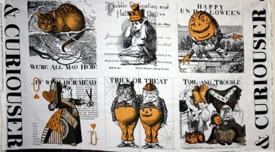 PANEL CURIOSO Y CURIOSO DE J WECKER FRESCH - TELA 100% ALGODÓN Foto 1 de 4