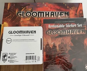 Cephalofair Games Gloomhaven Brettspiel - VERSIEGELT mit Aufklebern & Umschlag X KS - Bild 1 von 1