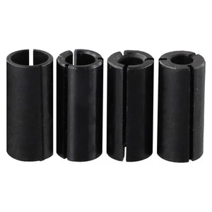 Flexible Carbon Steel Router Bit Adapter Set 4pcs 12 7mm to 6mm 6 35mm 8mm 10mm - Picture 1 of 24