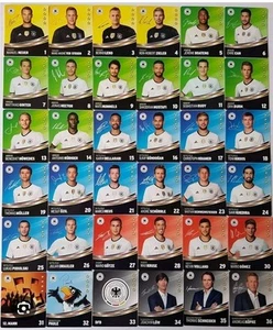 REWE Fußball Sammelkarten KOMPLETT 36 DFB EM 2016 Deutsche Nationalmannschaft - Bild 1 von 1