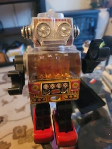 Horikawa Tin Toy Piston Robot Made in Japan  - Picture 1 of 18
