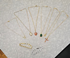 Vintage Estate Sarah Coventry Jewelry Lot Of 8 Necklaces Pendants Bracelets