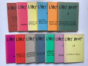 "L'ART BRUT"" 13 issues of the magazine directed by Jean DUBUFFET" - Picture 1 of 2