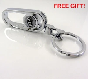 UN PAR (DOS PIEZAS) LLAVERO LOGO KIA #1341 - ¡REGALO GRATIS CON COMPRA! - Imagen 1 de 1