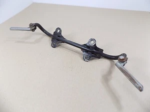 1975 75 Yamaha RD250 RD 250/ OEM Nice FOOT PEG MOUNTING BRACKETS - Picture 1 of 6