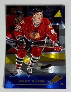 1995-96 Pinnacle Rink Collection GARY SUTER #68 Chicago Blackhawks