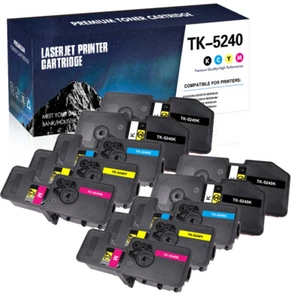 Toner für Kyocera M 5526 CDN M 5526 CDW P 5026 CDN P 5026 CDW TK-5240 TK-5240K - Afbeelding 1 van 13