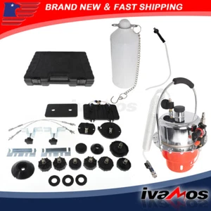 Pneumatic Air Pressure Kit Brake and Clutch Bleeder Valve System Set Portable - Imagen 1 de 13