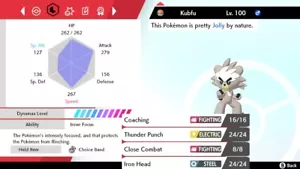 Pokemon Miecz i Tarcza 6iv Kubfu - SZYBKA DOSTAWA! - Zdjęcie 1 z 1