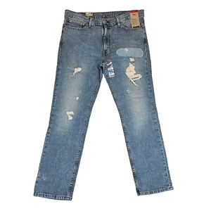 NEW Levi's 511 Premium Slim Fit Ripped Destructed Jean Men's 30X32 NWT - Picture 1 of 17