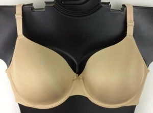 Sujetador Camiseta Cacique Ligeramente Forrado Nylon Suave Beige Plus Lane Bryant Nuevo Sin Etiquetas Nuevo - Imagen 1 de 12