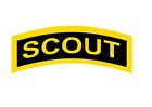 SCOUT Tab Car Vinyl Window Decal/Sticker United States Army