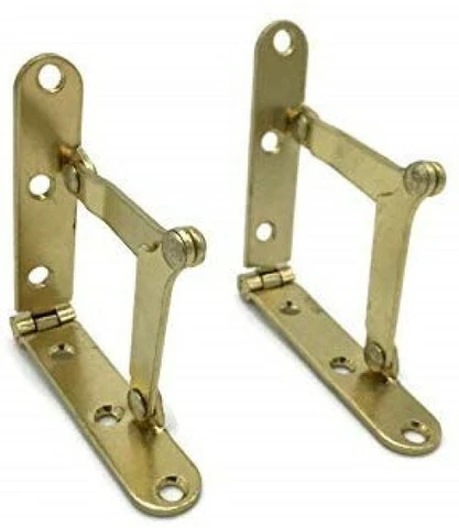 Brass Plated Drop Front Desk Hinge - 2 PC/Pack | HB-70 Cover
