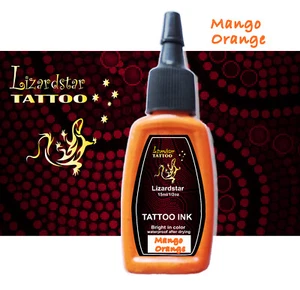 orange tattoo 0.5oz 16ml LizardStar Tattoo ink --Limited stock promotion - Picture 1 of 1
