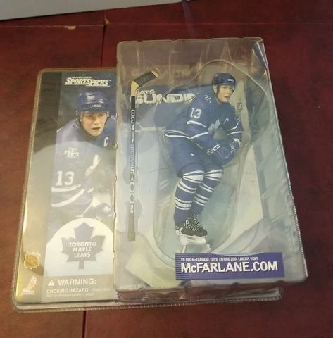 Mats Sundin 2001 MacFarlane's Sportpicks Toronto Maple Leafs Package Has Damage Cover