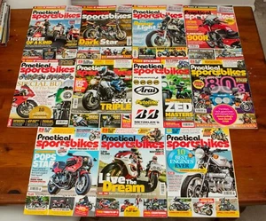 11x issues of Practical Sportsbikes magazine - year 2018 (issues 87- 91, 93- 98) - Picture 1 of 1