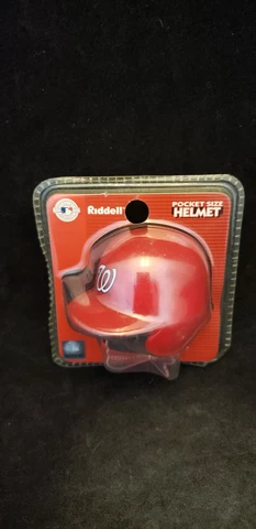WASHINGTON NATIONALS CLAM SHELL POCKET PRO BATTING HELMET RIDDELL Cover