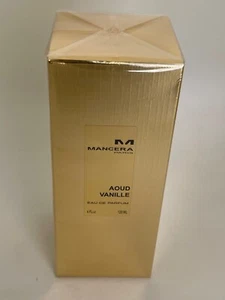 Mancera Aoud Vanille by Mancera, 4 oz EDP Spray for Unisex Eau De Parfum NEW BOX - Picture 1 of 3