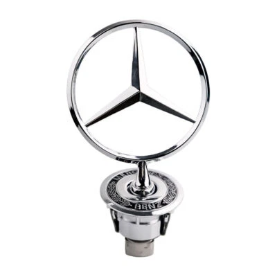 For Mercedes-Benz Front Hood Star Emblem C230 C280 CLK320 E300 E320 E500 S430 - Image 1 of 4
