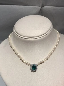 Le Monde des Bijoux Collana con perle sintet-Gioielleria Ottaviani Roma dal 1894 - Foto 1 di 7