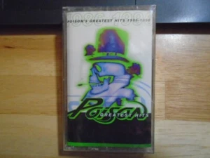 SEALED RARE OOP CLUB EDITION Poison CASSETTE TAPE Greatest Hits hair rock metal - Picture 1 of 3