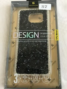 Glitter Design Soft TPU Silicone Cover for Samsung Samsung Galaxy S7 Edge - Zdjęcie 1 z 6
