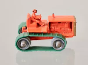 Matchbox 1-75 Series No. 8 Caterpillar Tractor. Orange. VNM Unboxed. 1955. - Picture 1 of 6