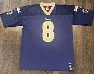 Rams Jersey XXL Bradford Mens Blue Reebok - Picture 1 of 9