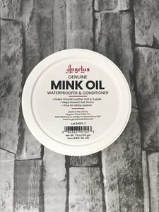 Angelus Original Nerzöl Imprägnierer und Conditioner 7,6 oz/215 gm für Leder - Bild 1 von 2