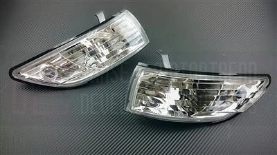 PHASE 2 CRYSTAL FRONT HEADLIGHT CORNER LAMP FOR NISSAN 240SX 180SX S13 SILVIA - Изображение 1 из 2