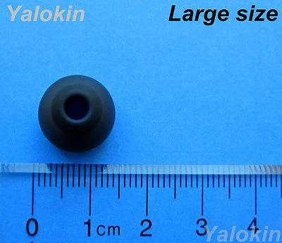 NUEVO 8 piezas Comfort Ear-Tips Adaptador Juego de Repuesto para Auriculares Jaybird X3 (BK) Foto 1 de 4