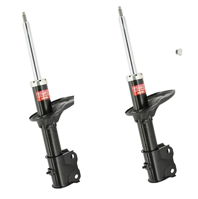 Amortiguadores suspensión 2 KYB puntales delanteros izquierdo+derecho para Mitsubishi Lancer Foto 1 de 4