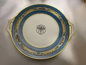 Lovely Vintage Bavaria West Germany FRUIT Plate Tray with Handles. RICH DESIGN. - Picture 1 of 8