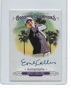 Emily Collins 2018 UD Upper Deck Goodwin Champions On Card Auto Golf Autograph - Picture 1 of 1