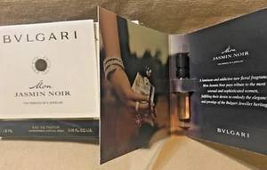 2 Bvlgari Mon Jasmin Noir EAU DE PARFUM Spray Samples    ITALY  RARE   FREE GIFT - Picture 1 of 24