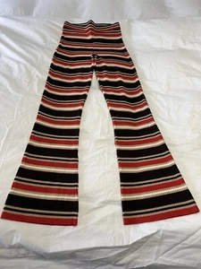 Marni X Uniqlo Merino Blend Semi Flare Knitted Pants Dark Brown Size M | NWT - Picture 1 of 9