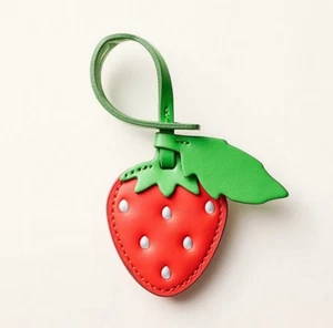 NWT Kate Spade New York x Target Strawberry Bag Charm Keychain - Picture 1 of 3