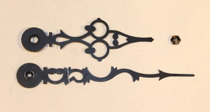 1984 CLOCK HANDS & NUT THE KUEMPEL CHIME CLOCK CO. P.L. 80 cm, WESTERN GERMANY - Picture 1 of 2
