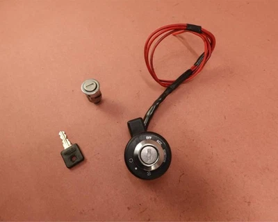 09-21 Harley Davidson Sportster Iron 883 XL883N Ignition Switch Fork Lock Set - Image 1 of 4