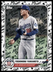 2025 Topps All-Star Game Yoshinobu Yamamoto #27 Los Angeles Dodgers - Picture 1 of 2