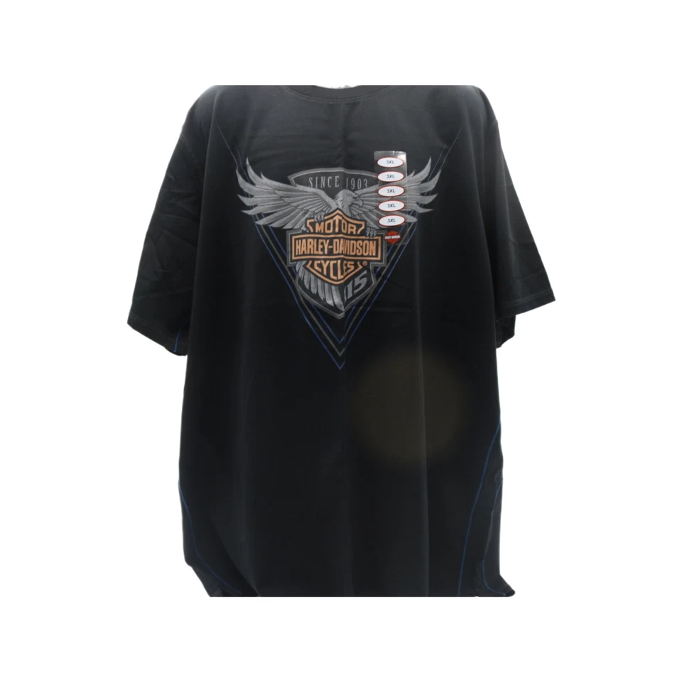 99013-18VM/222L новый с Ярлыками HARLEY-DAVIDSON 115-летие мужская футболка размер 3XL - Изображение 1 из 4
