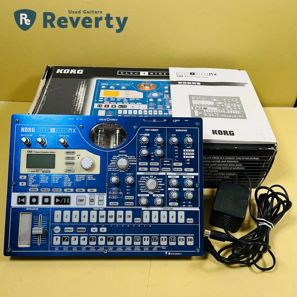 Korg ElecTribe MX EMX-1 Musikproduktionsstation Synthesizer mit Netzkabel, Box - Bild 1 von 4