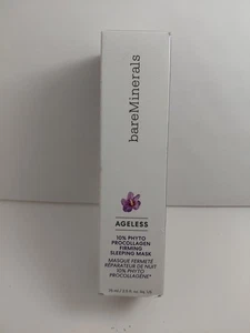 NUEVA Mascarilla para Dormir Bare Minerals Ageless 10% Fitoprocolágeno, 2.5 OZ Cuidado de la Piel - Imagen 1 de 5